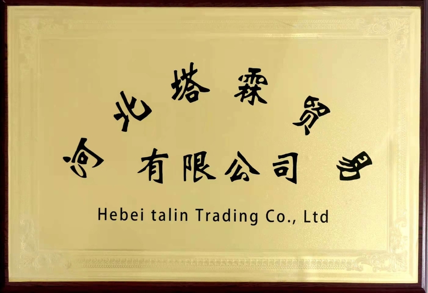 China HEBEI TALIN TRADING CO.,LTD Perfil da companhia
